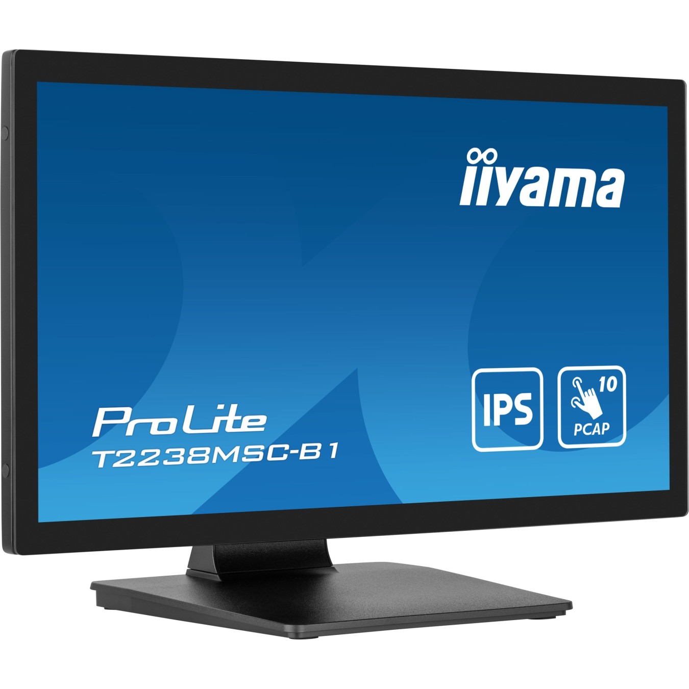 IIYAMA 21.5" Monitor - T2238MSC-B1 - 16:9, M-Touch, HDMI+DP+USB — Buy in Cyprus with Fast Delivery