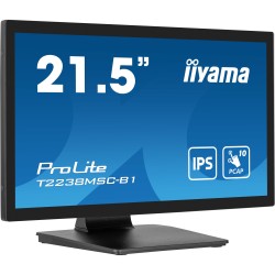 Buy IIYAMA 21.5" Monitor - T2238MSC-B1 - 16:9, M-Touch, HDMI+DP+USB in Cyprus, Nicosia, Limassol, Larnaka, Pafos