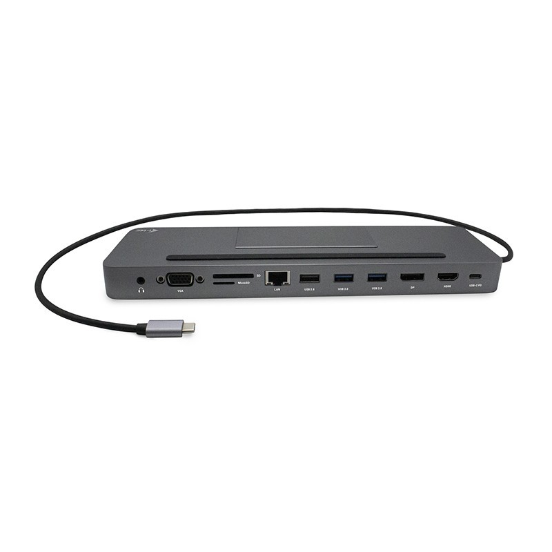 Buy D I-TEC USB-C 3XLCD DOCK W PD85W - USB-C Dock with 85W PD, supports up to 3 ... in Cyprus, Nicosia, Limassol, Larnaka, Pafos