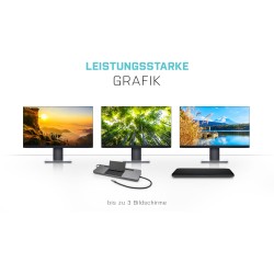 Buy D I-TEC USB-C 3XLCD DOCK W PD85W - USB-C Dock with 85W PD, supports up to 3 ... in Cyprus, Nicosia, Limassol, Larnaka, Pafos