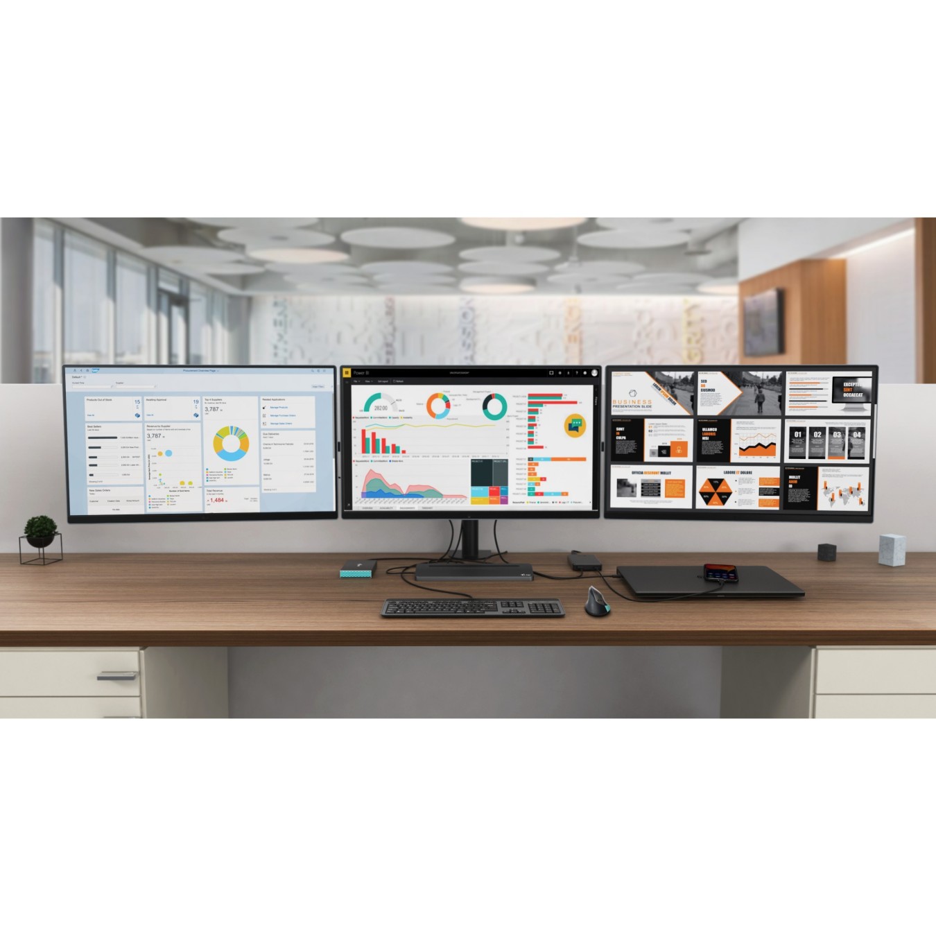 D I-TEC USB-C 3XLCD DOCK W PD85W - USB-C Dock with 85W PD, supports up to 3 displays — Buy in Cyprus with Fast Delivery