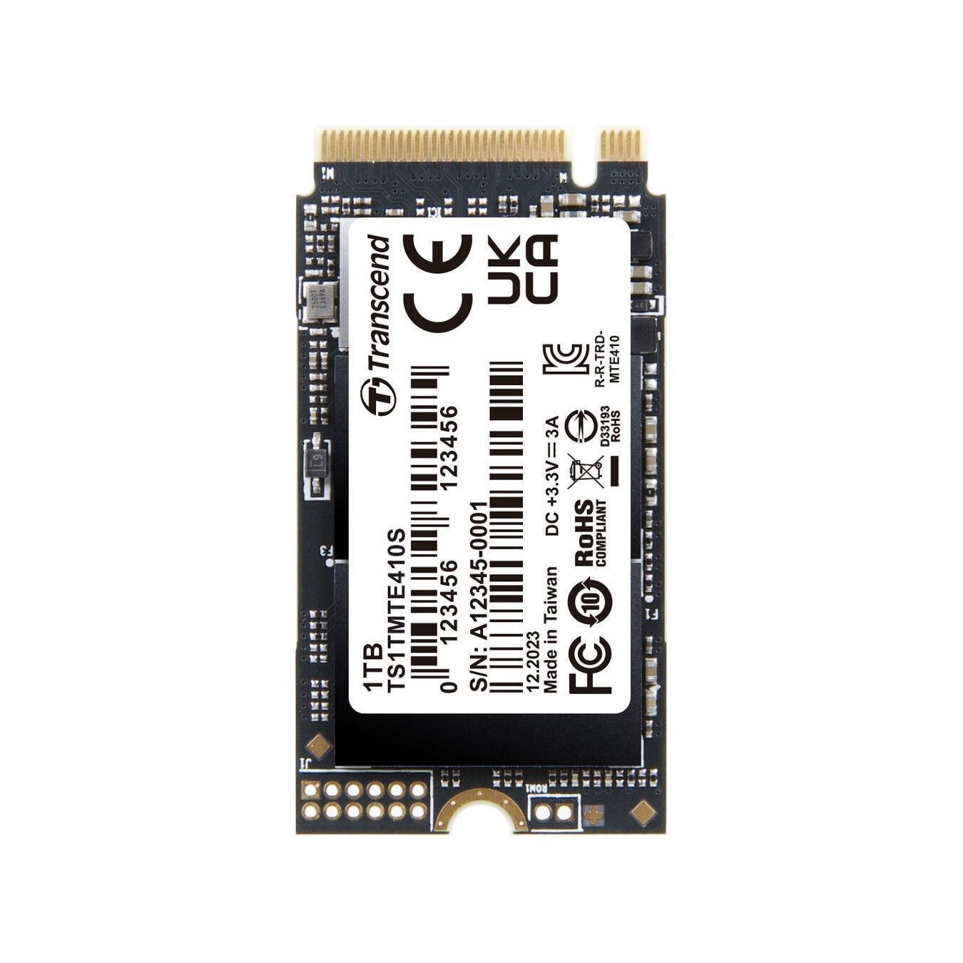 Transcend 1TB M.2 2242 PCIe Gen4x4 NVMe 3D TLC DRAM-less — Buy in Cyprus with Fast Delivery