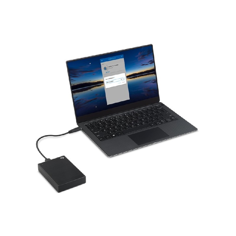 Buy Seagate One Touch 2TB External HDD with Password Protection - Black, Portabl... in Cyprus, Nicosia, Limassol, Larnaka, Pafos