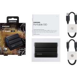 Buy Samsung Portable T7 Shield - T7 Shield - Black, 4TB, USB-C Gen2 in Cyprus, Nicosia, Limassol, Larnaka, Pafos