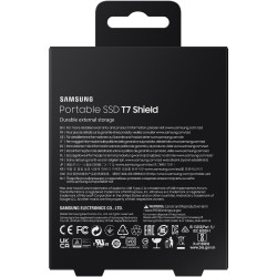 Buy Samsung Portable T7 Shield - T7 Shield - Black, 4TB, USB-C Gen2 in Cyprus, Nicosia, Limassol, Larnaka, Pafos