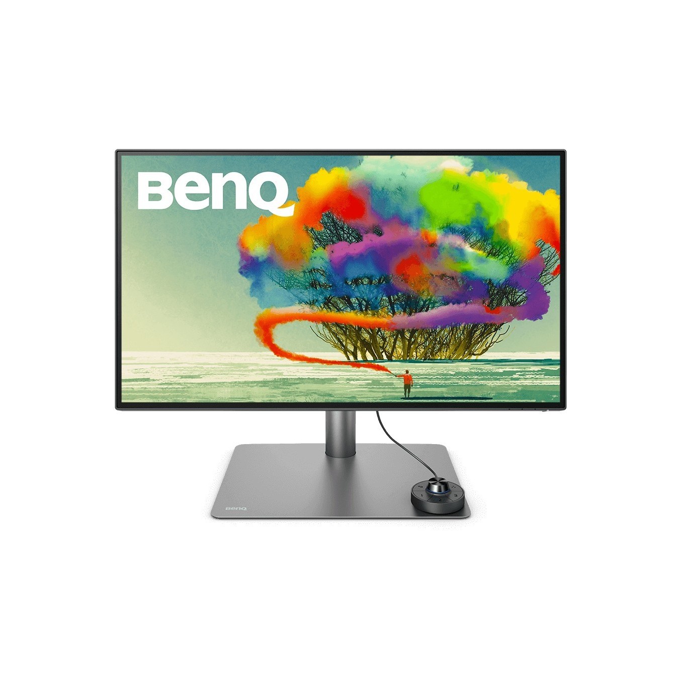 BenQ PD2725U - PD2725U - Black 27-inch 4K UHD IPS monitor with lift/pivot stand, DP, HDMI, TB3