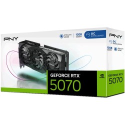 Buy RTX 5070 12GB PNY VERTO OC Triple Fan - RTX 5070 - 12GB GDDR7 OC in Cyprus, Nicosia, Limassol, Larnaka, Pafos