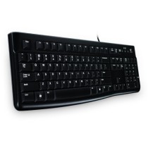 Logitech Keyboard - K120 - 100% Full-Size, Wired USB, Windows (Schweiz layout) — Buy in Cyprus with Fast Delivery