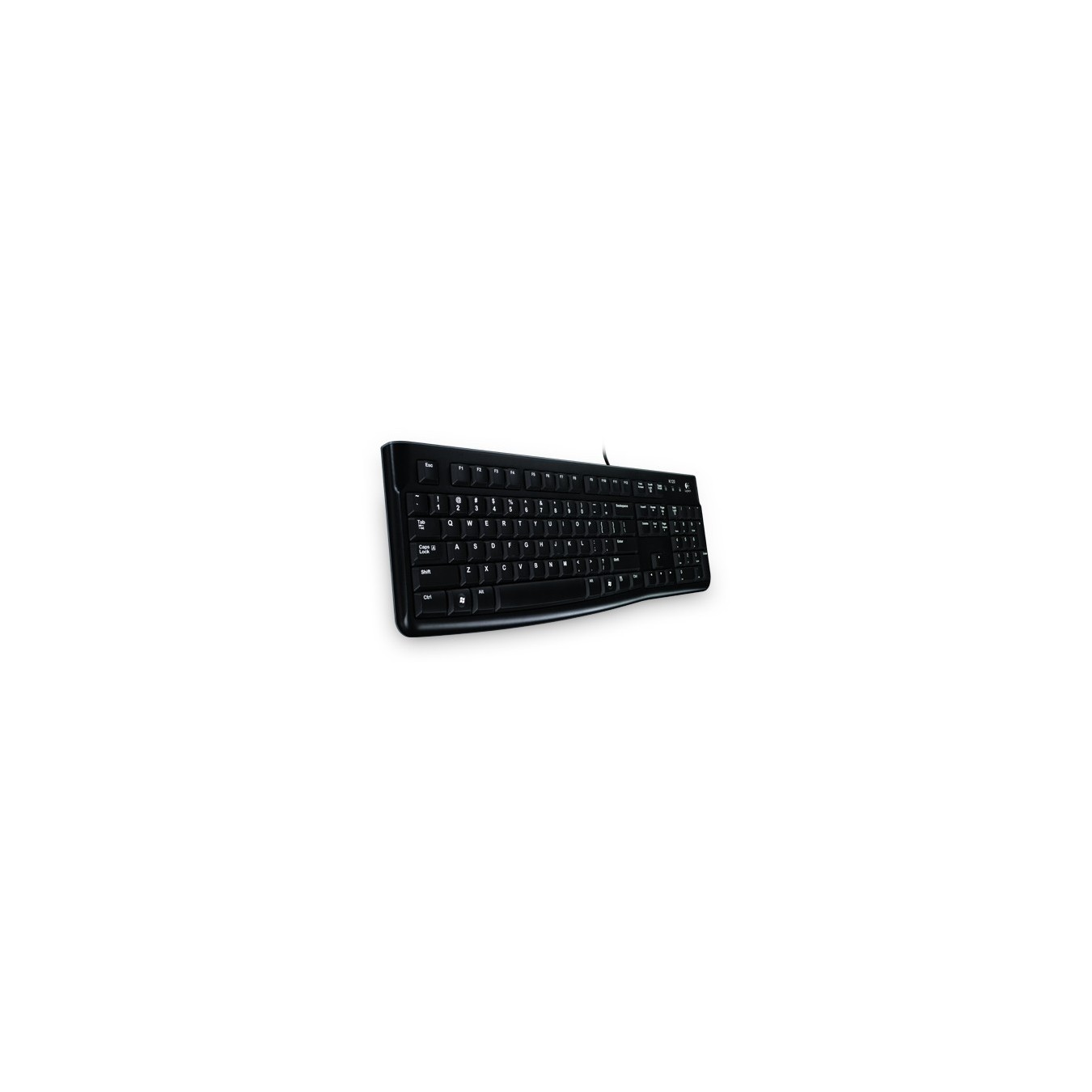 Logitech Keyboard - K120 - 100% Full-Size, Wired USB, Windows (Schweiz layout) — Buy in Cyprus with Fast Delivery