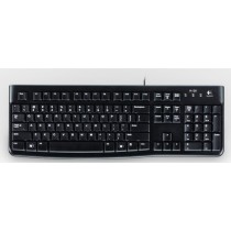 Logitech Keyboard - K120 - 100% Full-Size, Wired USB, Windows (Schweiz layout) — Buy in Cyprus with Fast Delivery