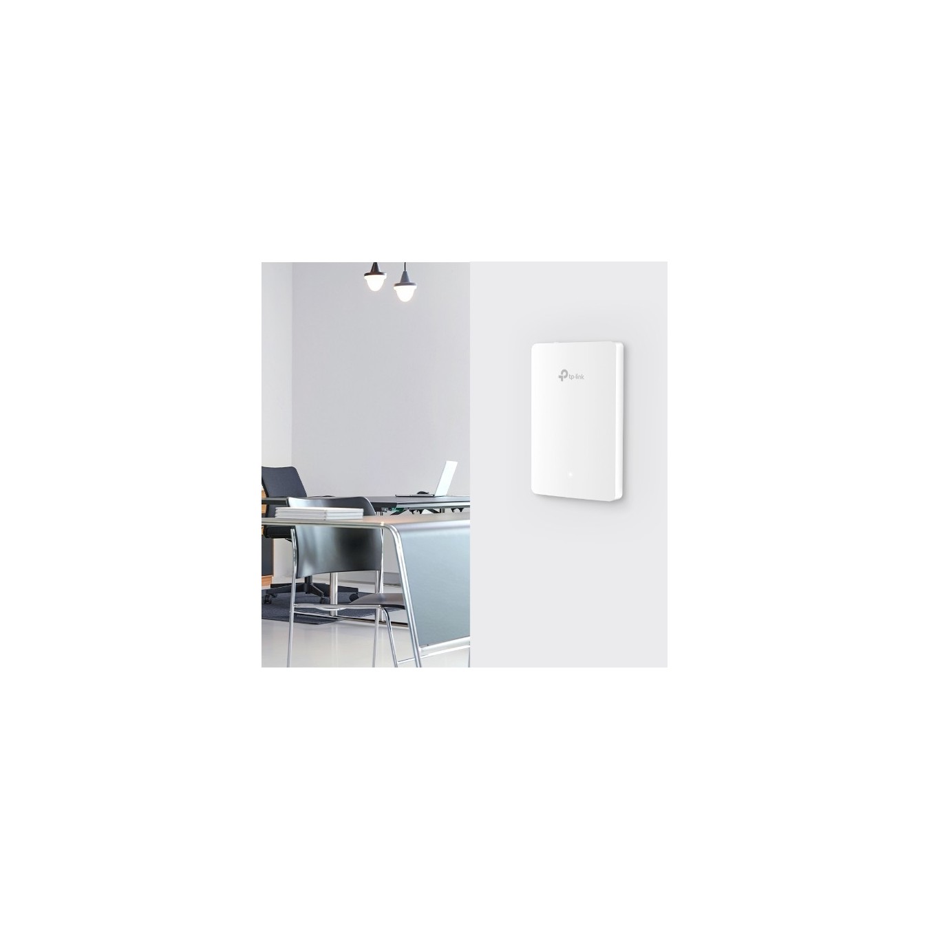TP-LINK Omada EAP615-Wall AX1800 Wifi6 - EAP615-Wall - Wall-mount, WiFi 6, 2.5GbE, Cloud-managed