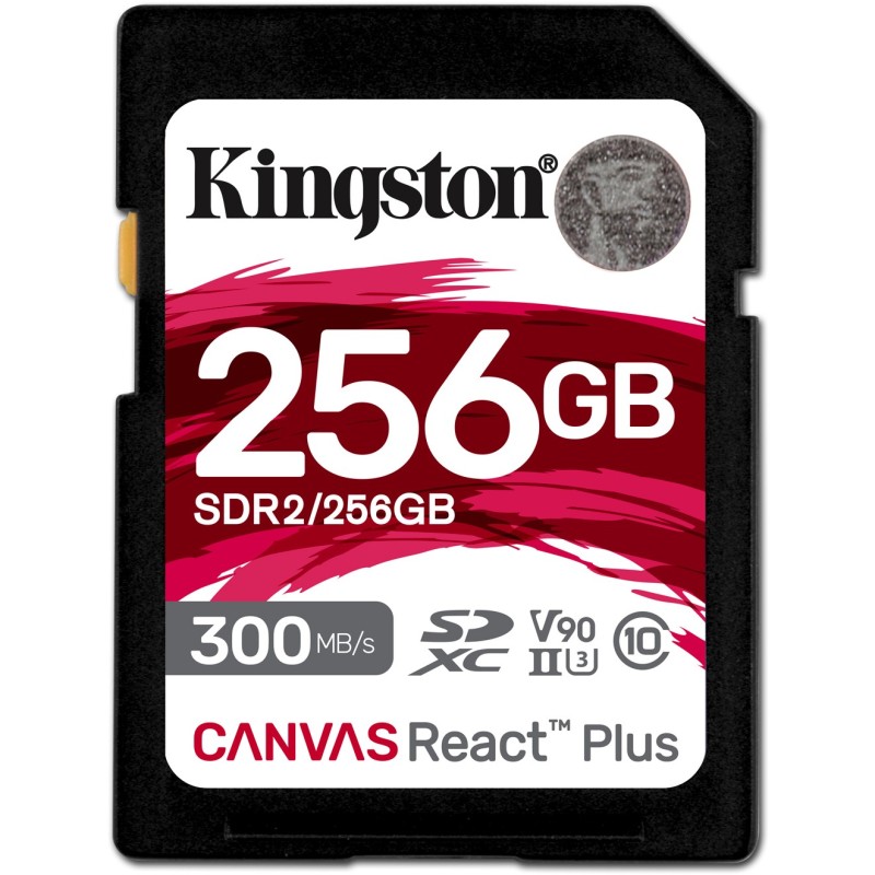 Buy Kingston Canvas React Plus XC microSDXC - Canvas React Plus XC - 256GB, 300 ... in Cyprus, Nicosia, Limassol, Larnaka, Pafos