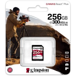 Buy Kingston Canvas React Plus XC microSDXC - Canvas React Plus XC - 256GB, 300 ... in Cyprus, Nicosia, Limassol, Larnaka, Pafos