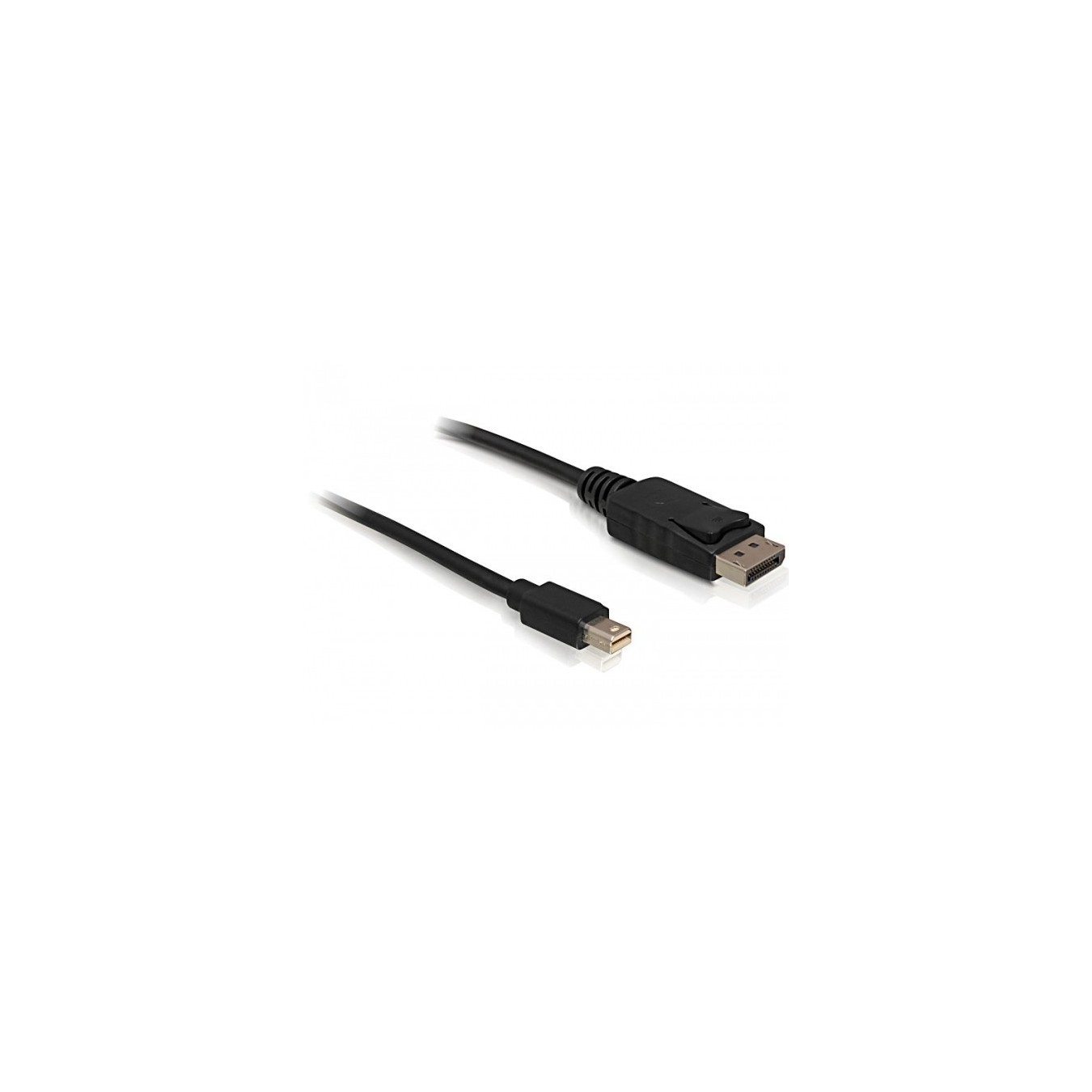 Delock DP Mini DisplayPort to DP Cable 3.0m - Characteristics (Black) — Buy in Cyprus with Fast Delivery