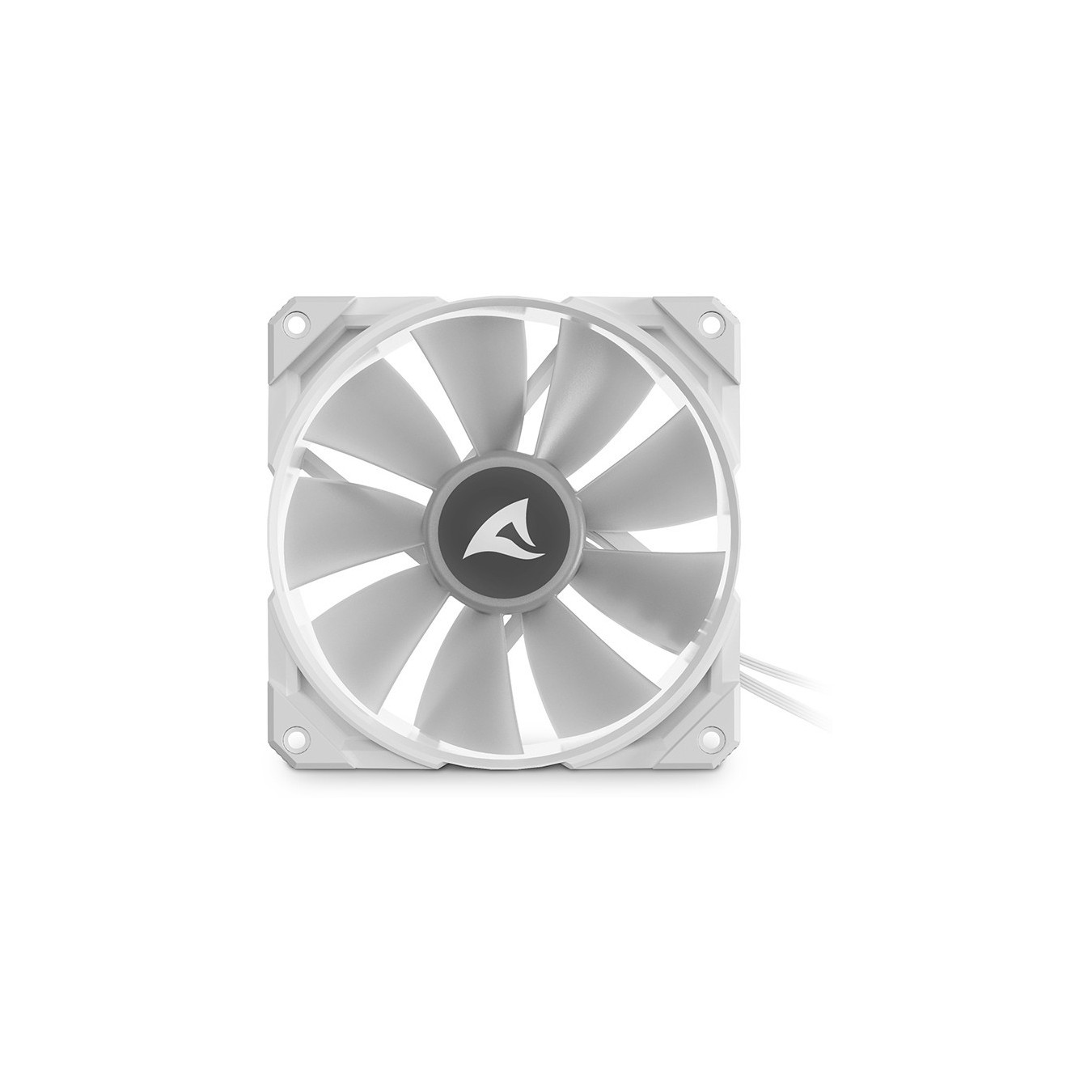 120mm Sharkoon Rebel F50 PWM White - F50 - White 120mm PWM fan — Buy in Cyprus with Fast Delivery