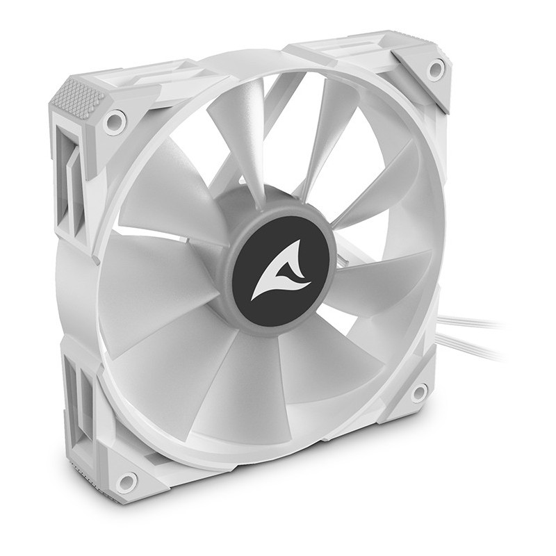 Buy 120mm Sharkoon Rebel F50 PWM White - F50 - White 120mm PWM fan in Cyprus, Nicosia, Limassol, Larnaka, Pafos