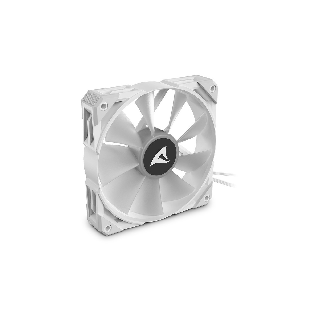 120mm Sharkoon Rebel F50 PWM White - F50 - White 120mm PWM fan — Buy in Cyprus with Fast Delivery
