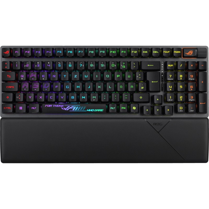 Buy Asus Keyboard ROG Strix Scope II 96 RX Wireless Black - ROG Scope II 96 RX -... in Cyprus, Nicosia, Limassol, Larnaka, Pafos