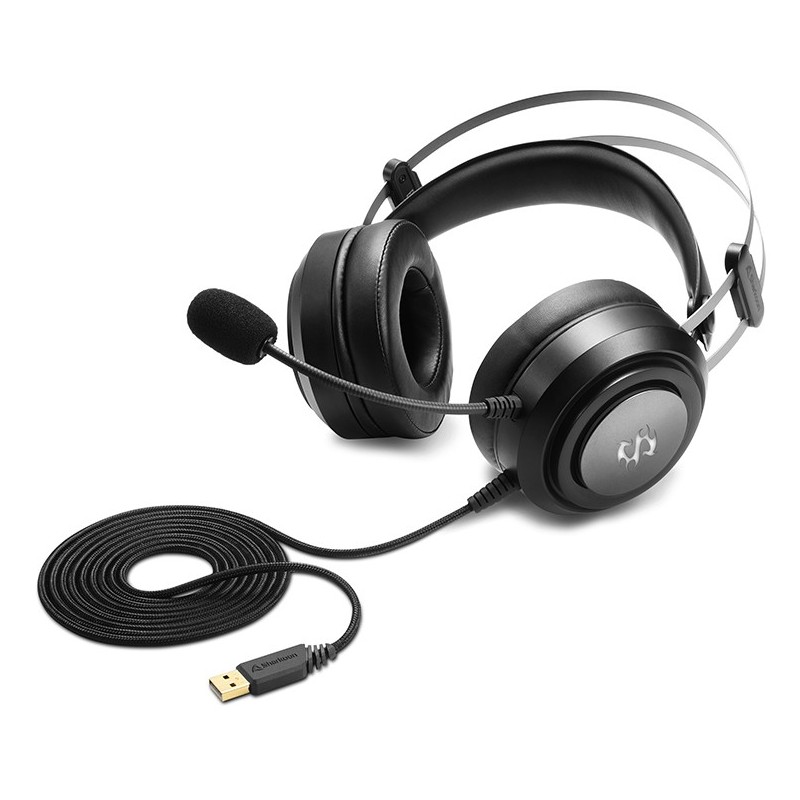 Buy Sharkoon Headset Skiller SGH30 Stereo USB - SGH30 - Black in Cyprus, Nicosia, Limassol, Larnaka, Pafos