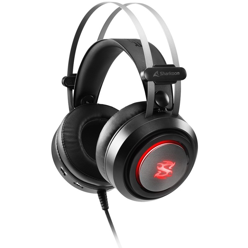 Buy Sharkoon Headset Skiller SGH30 Stereo USB - SGH30 - Black in Cyprus, Nicosia, Limassol, Larnaka, Pafos