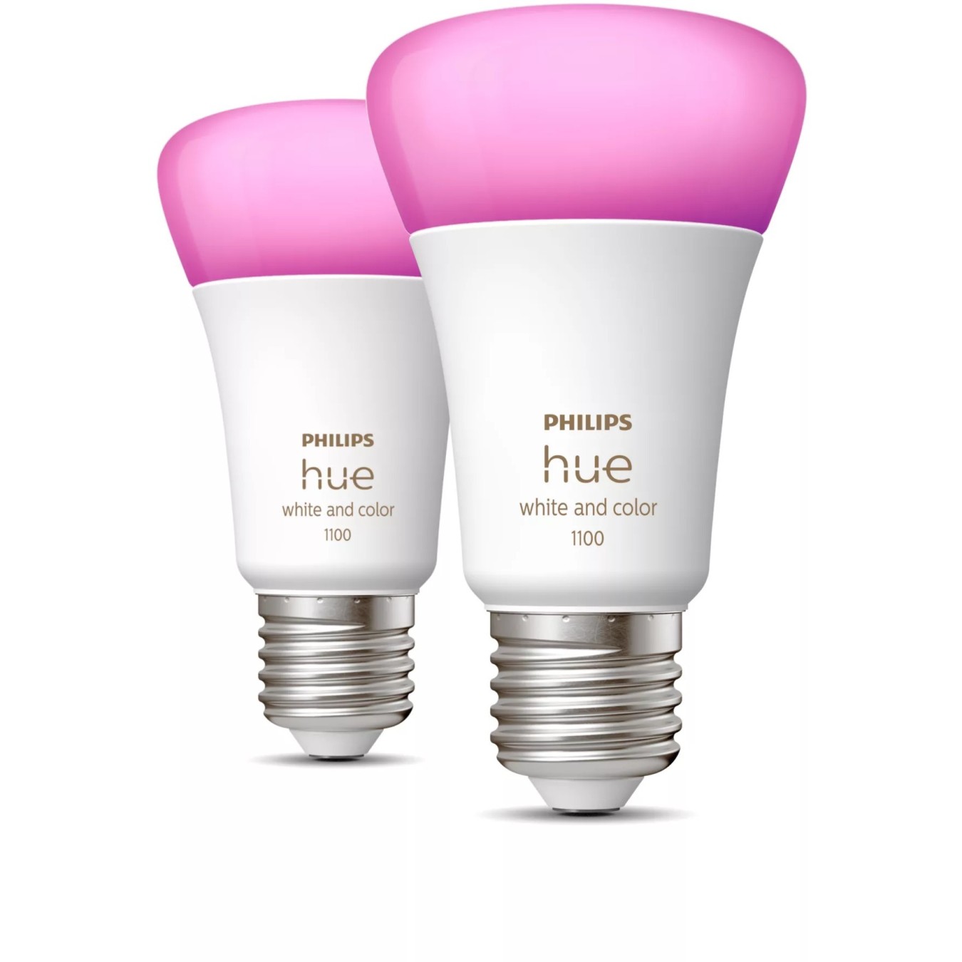 Philips Hue StiWa White & Color Ambiance E27 Doppelpack 2x800lm 75W - E27, 800 lm, 11-15 W, 1800-6500K, Zigbee