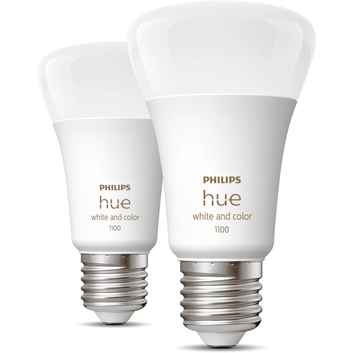 Philips Hue StiWa White & Color Ambiance E27 Doppelpack 2x800lm 75W - E27, 800 lm, 11-15 W, 1800-6500K, Zigbee