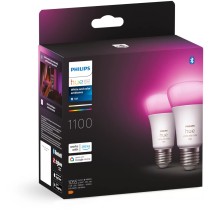 Philips Hue StiWa White & Color Ambiance E27 Doppelpack 2x800lm 75W - E27, 800 lm, 11-15 W, 1800-6500K, Zigbee
