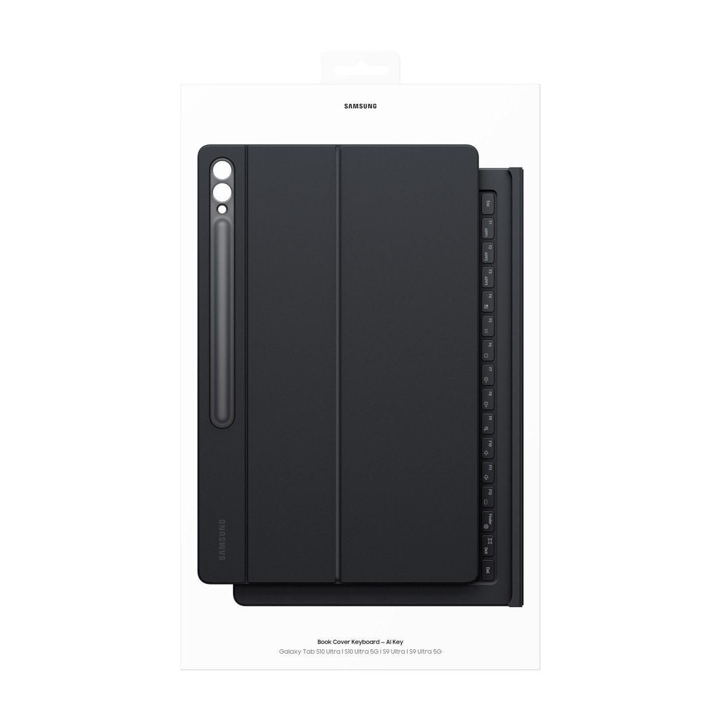 Samsung Book Cover Keyboard for Tab S10 Ultra/S9 Ultra - Black — Buy in Cyprus with Fast Delivery