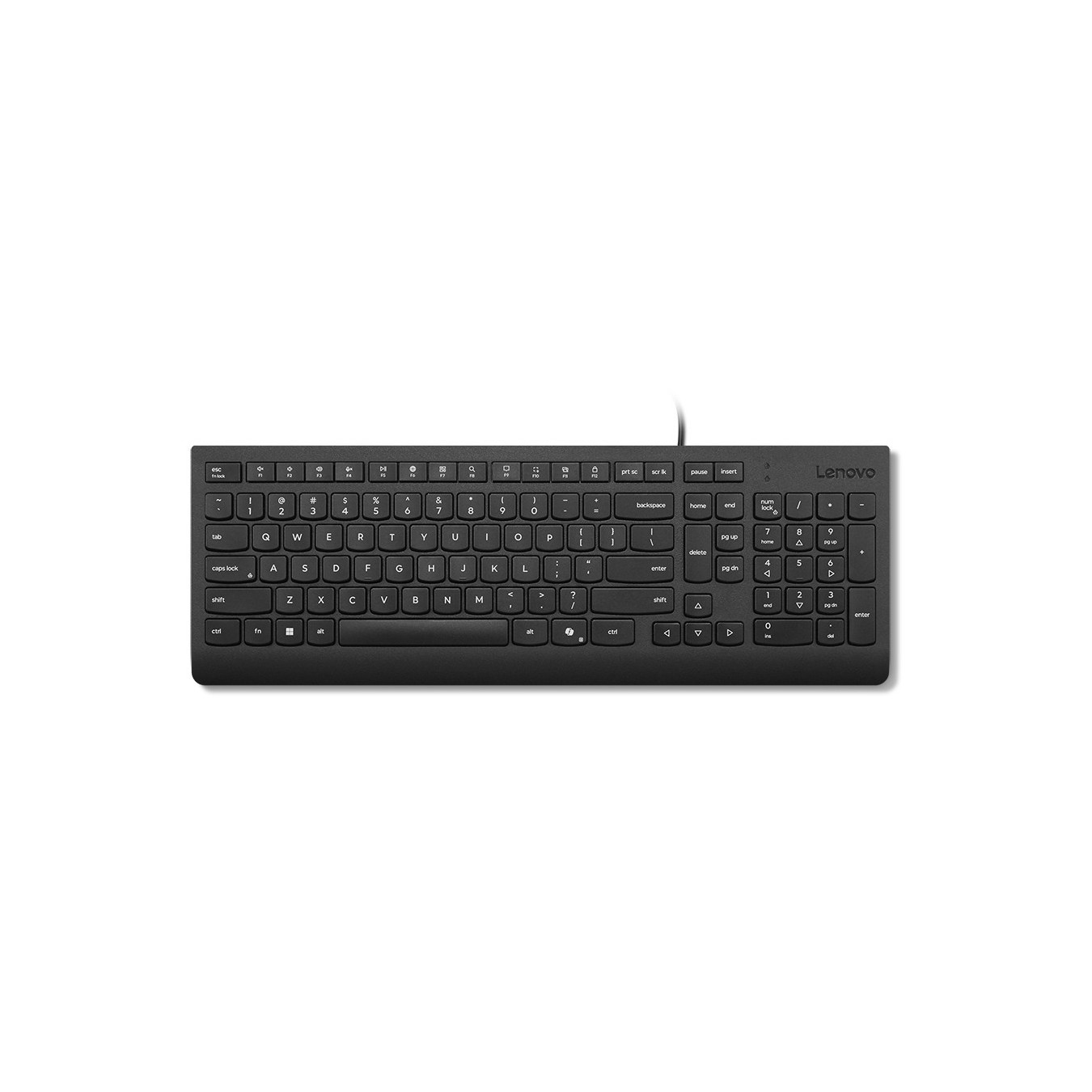Lenovo Essential Wired Keyboard - GER - Windows, 104-key Full-size USB — Buy in Cyprus with Fast Delivery