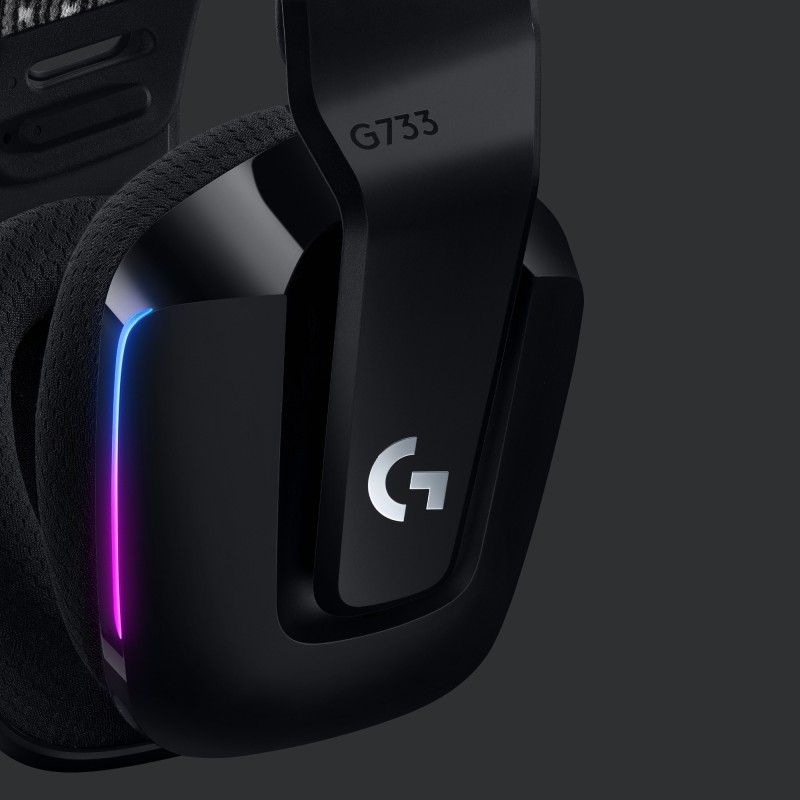Buy Logitech Gaming Headset Lightspeed - G733 - Black in Cyprus, Nicosia, Limassol, Larnaka, Pafos