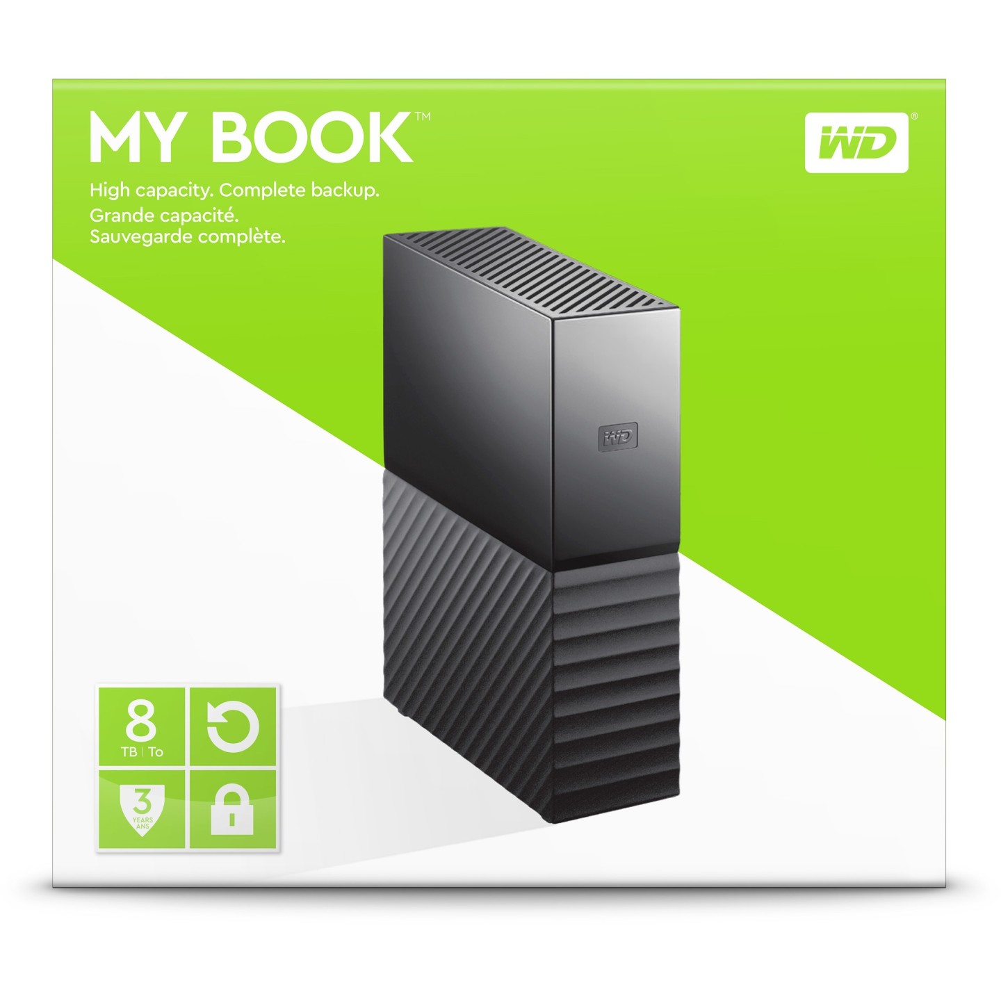 WD My Book Desktop 3.5" External HDD - 8TB - USB 3.0 - Black — Buy in Cyprus with Fast Delivery