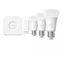 Buy Philips Hue White E27 Starter Set - 3x1050lm, 2700K, Dimmable, Zigbee in Cyprus, Nicosia, Limassol, Larnaka, Pafos