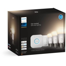 Buy Philips Hue White E27 Starter Set - 3x1050lm, 2700K, Dimmable, Zigbee in Cyprus, Nicosia, Limassol, Larnaka, Pafos