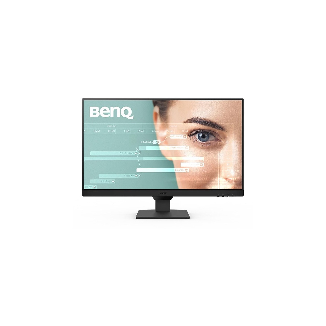 BenQ GW2490T - 23.8in FHD Monitor - 100Hz, HDMI & DP, Black, Lift Pivot Stand — Buy in Cyprus with Fast Delivery