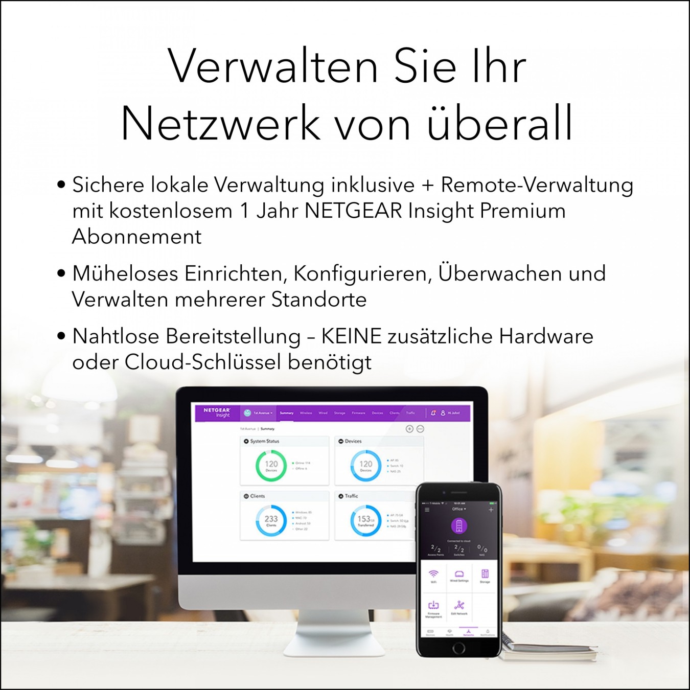 Netgear Insight WAX610 Wifi-6 - WAX610 - (Cloud-managed Indoor AP, Wi-Fi 6) — Buy in Cyprus with Fast Delivery