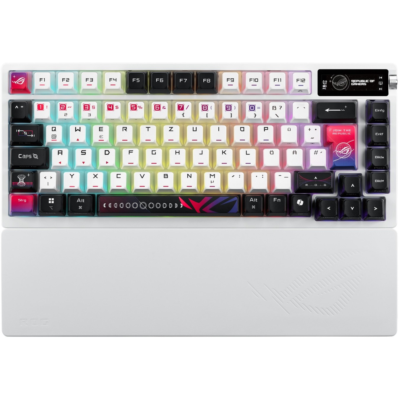 ASUS ROG Azoth X DE Keyboard - Azoth X - German layout, Per-key RGB — Buy in Cyprus with Fast Delivery