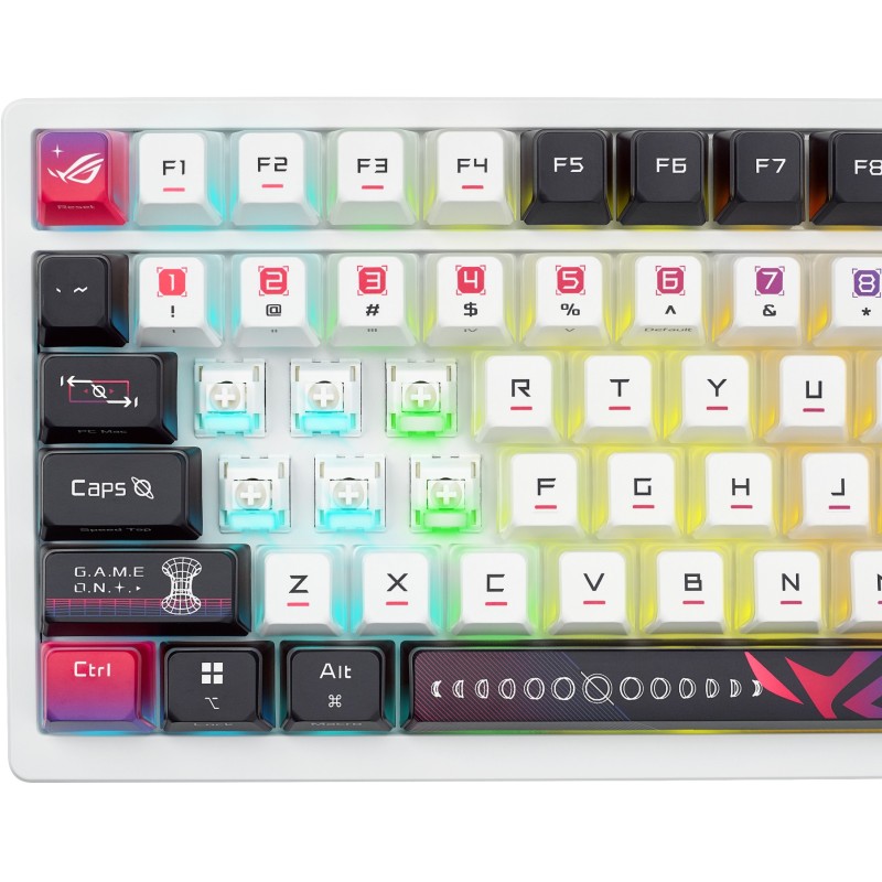 Buy ASUS ROG Azoth X DE Keyboard - Azoth X - German layout, Per-key RGB in Cyprus, Nicosia, Limassol, Larnaka, Pafos