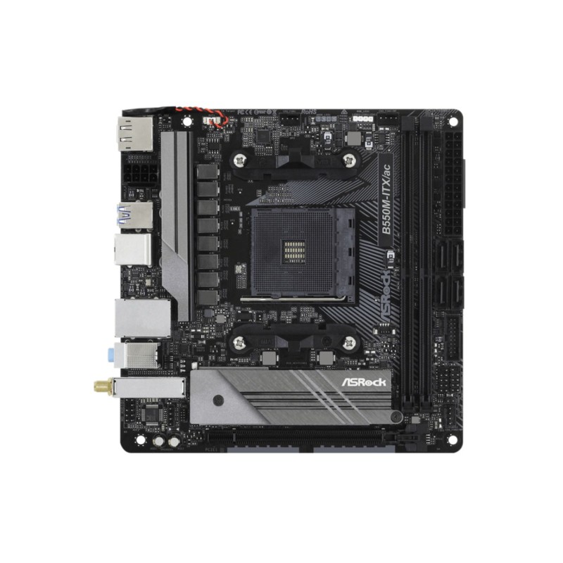 Buy ASRock B550M-ITX AC - AM4 Mini-ITX Motherboard - B550, WiFi AC, Polychrome R... in Cyprus, Nicosia, Limassol, Larnaka, Pafos