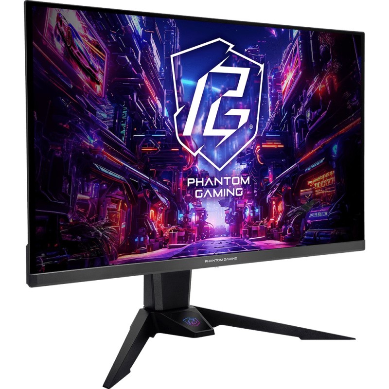 Buy ASRock 27-inch QHD Monitor - PGO27QFV - 16:9, HDMI/DP/USB-C, Black in Cyprus, Nicosia, Limassol, Larnaka, Pafos