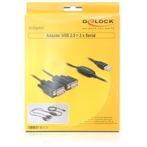 DELOCK USB 2.0 Serial 2x9 Pin Header - USB to Serial Adapter — Buy in Cyprus with Fast Delivery