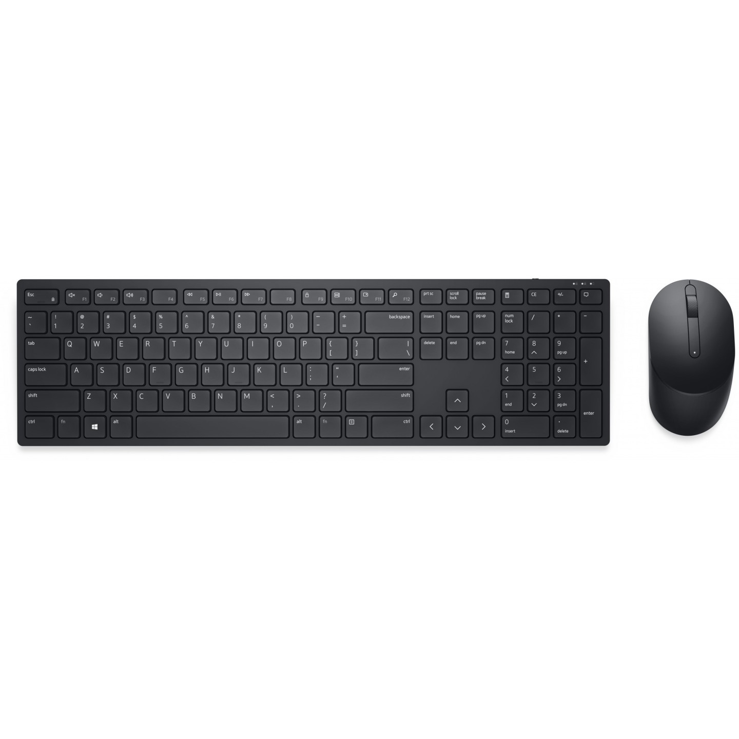 Dell Pro KM5221W Keyboard & Mouse Set - Wireless Black QWERTZ DE (Boxed) — Buy in Cyprus with Fast Delivery