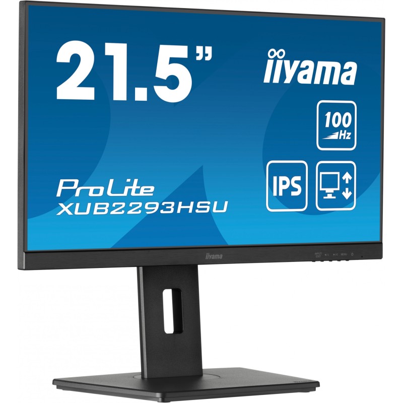 Buy IIYAMA 54.5cm (21.5') XUB2293HSU-B7 - 16:9 HDMI+DP+2xUSB in Cyprus, Nicosia, Limassol, Larnaka, Pafos