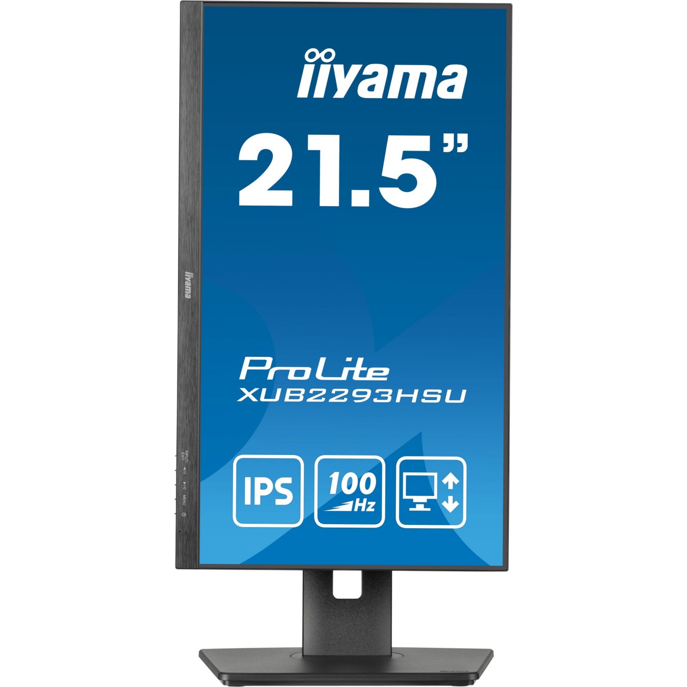 IIYAMA 54.5cm (21.5') XUB2293HSU-B7 - 16:9 HDMI+DP+2xUSB — Buy in Cyprus with Fast Delivery