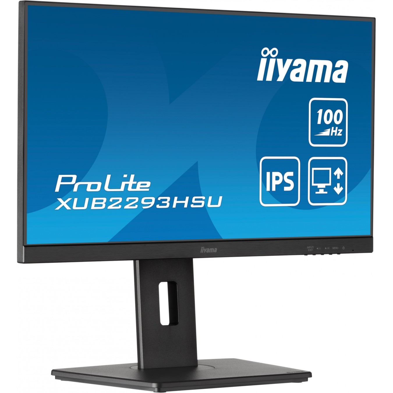 IIYAMA 54.5cm (21.5') XUB2293HSU-B7 - 16:9 HDMI+DP+2xUSB — Buy in Cyprus with Fast Delivery