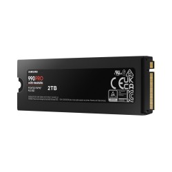 Samsung 990 Pro 2TB M.2 NVMe SSD - MZ-V9P2T0CW - PCIe 4.0 x4 Heatsink 7450/6900 MB/s (Boxed)