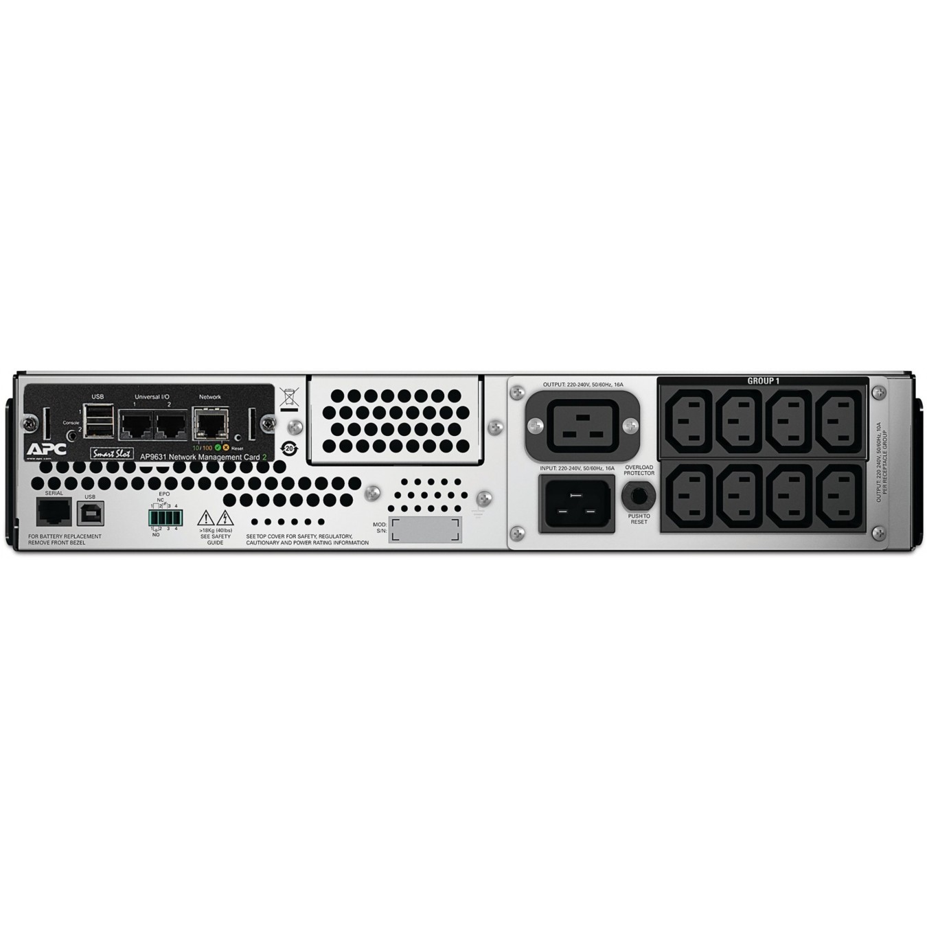 APC SMT3000RMI2UNC Rackmount UPS – 3000VA 2U | Armenius Store