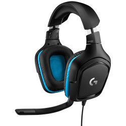 Logitech G432 Gaming Headset - 50mm Drivers DTS 7.1 - 981-000769 (Boxed) — Buy in Cyprus with Fast Delivery