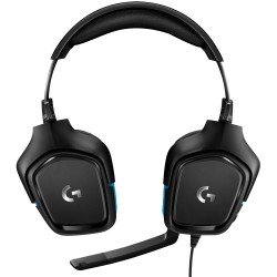 Logitech G432 Gaming Headset - 50mm Drivers DTS 7.1 - 981-000769 (Boxed) — Buy in Cyprus with Fast Delivery