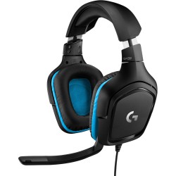 Logitech G432 Gaming Headset - 50mm Drivers DTS 7.1 - 981-000769 (Boxed) — Buy in Cyprus with Fast Delivery