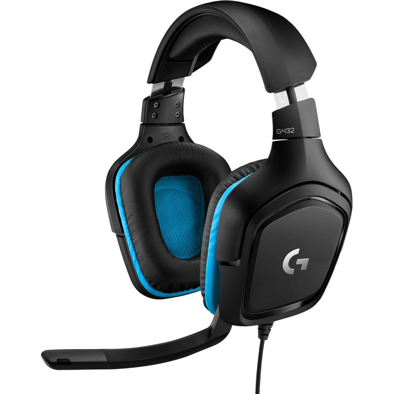 Buy Logitech G432 Gaming Headset - G432 - Over-ear, wired (USB-A, 3.5mm) in Cyprus, Nicosia, Limassol, Larnaka, Pafos